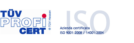 certificazioni ISO 9001:2008 / 14001:2004